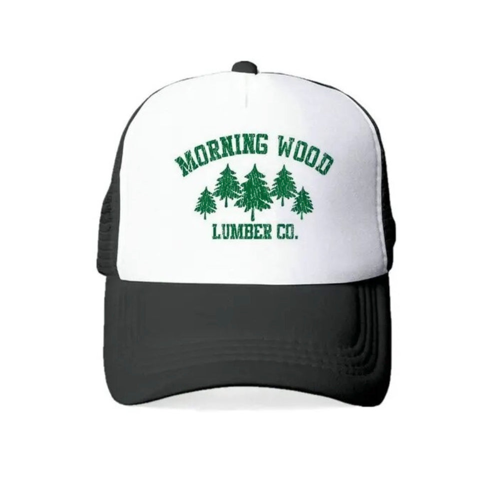 Morning Wood Lumber Trucker Hat